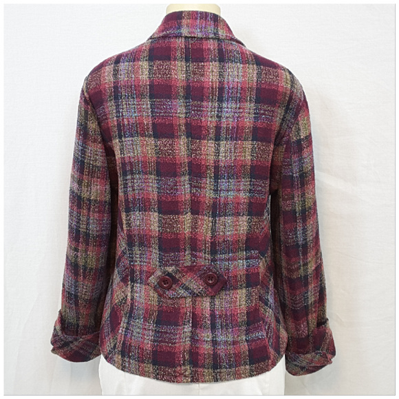 CHRISTOPHER & BANKS, Tweed Blazer, size XL PETITE - Picture 6 of 8